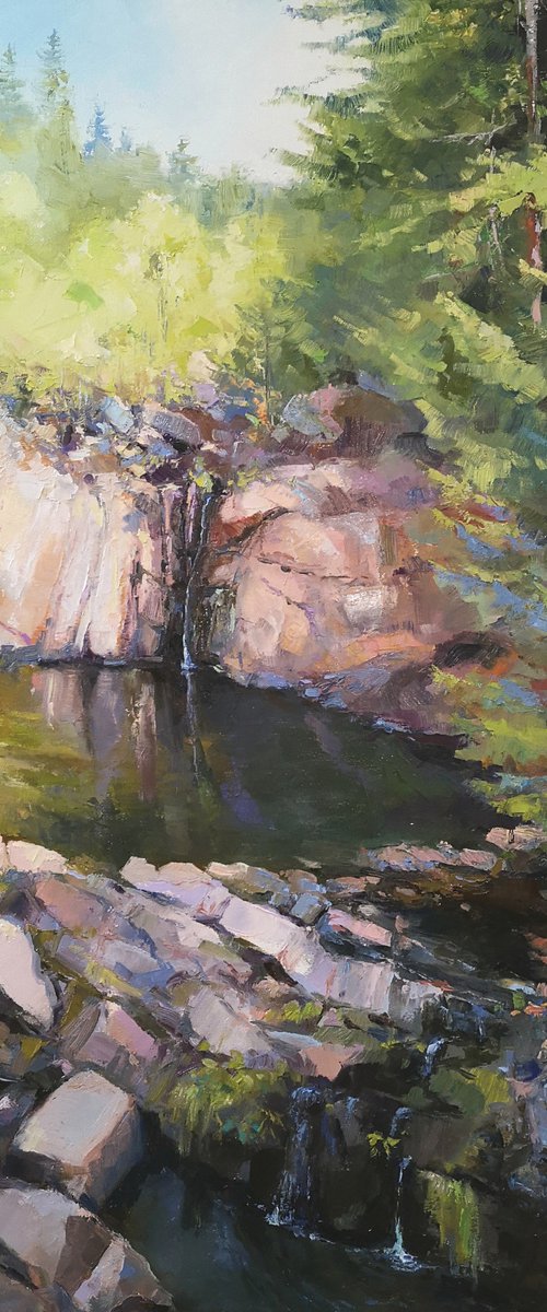Joseph Howe waterfall (24x30") by Alexander Koltakov