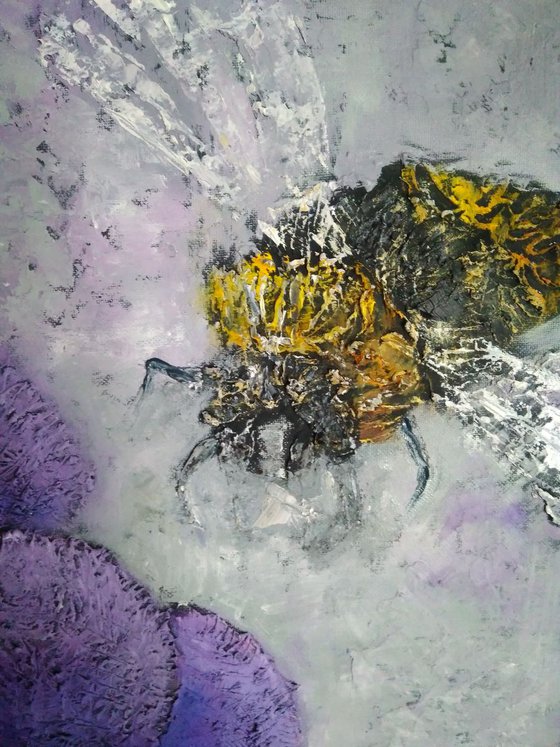 Bumblebee, 35x50 cm.