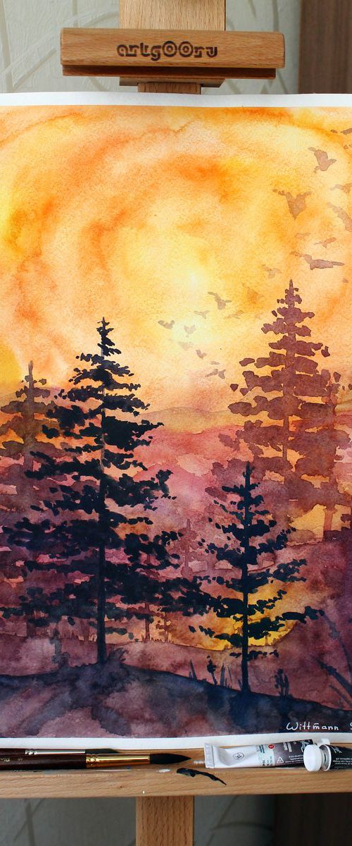 Treescape by Svetlana Vitman