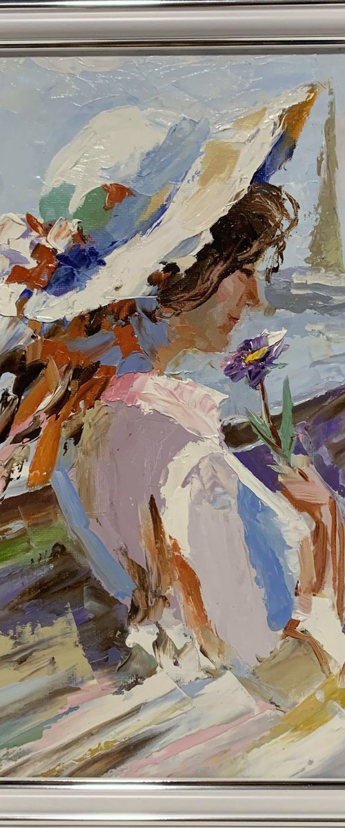 Coastal Daydream. Woman. by Vita Schagen