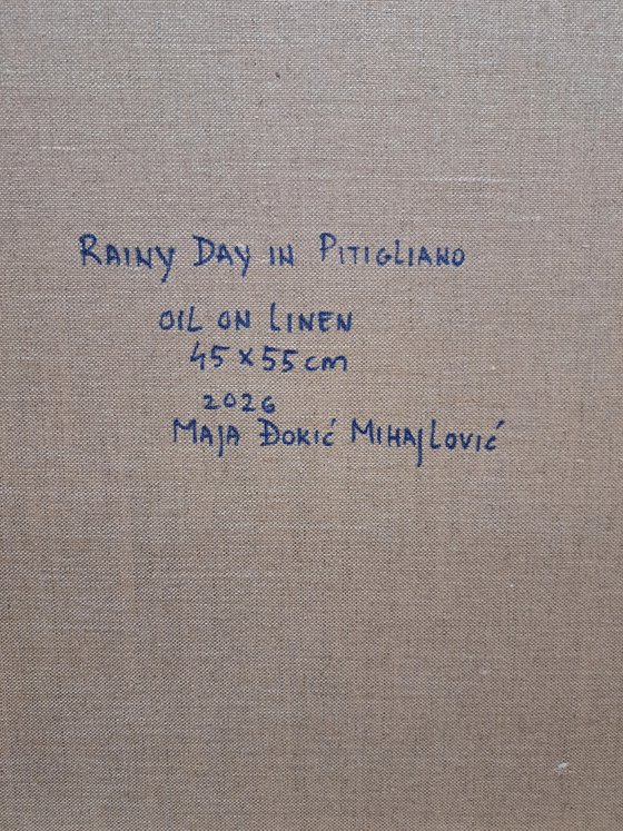 Rainy Day in Pitigliano