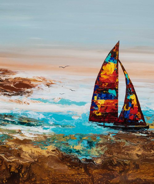 SAIL WITH ME 44 by Art By Catalin