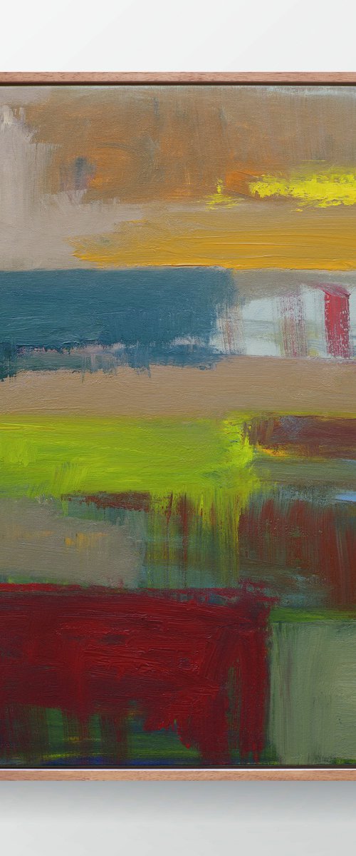 Amber Solaris - Abstract Seascape by Thomas Hjelm