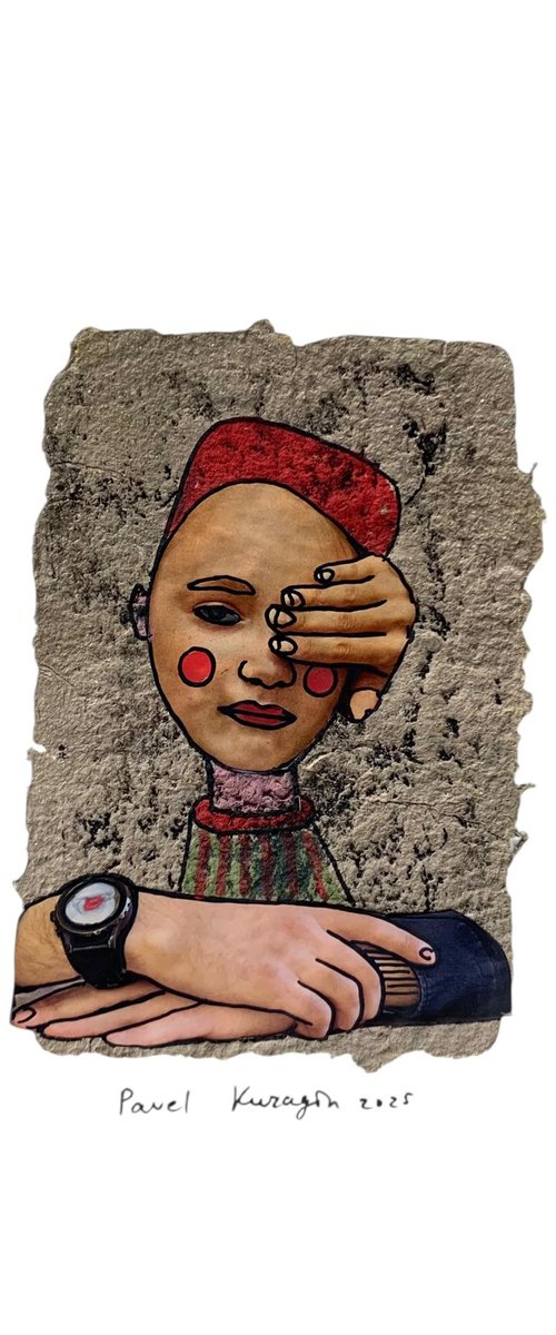 Behind the Palm by Pavel Kuragin