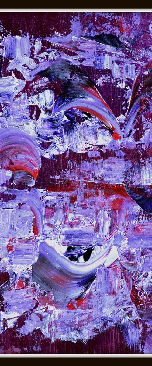 PURPLE SHINE.ABSTRACT. by Thierry Vobmann. Abstract .