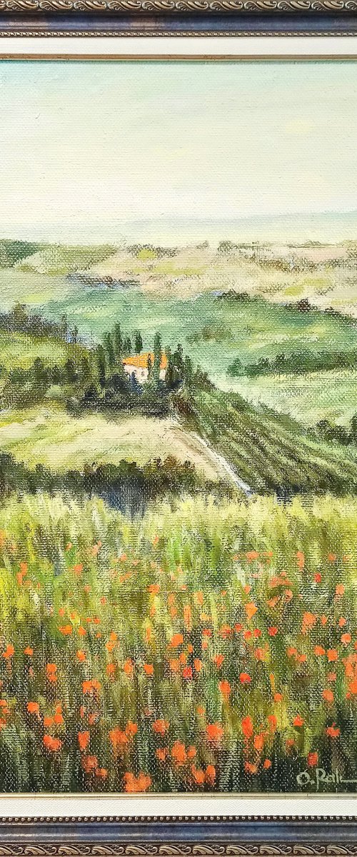 Italian landscape by Oleh Rak
