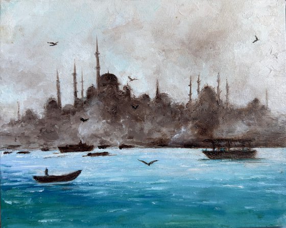 Istanbul landscape Bosphorus