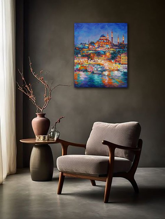 Night Lights of Istanbul