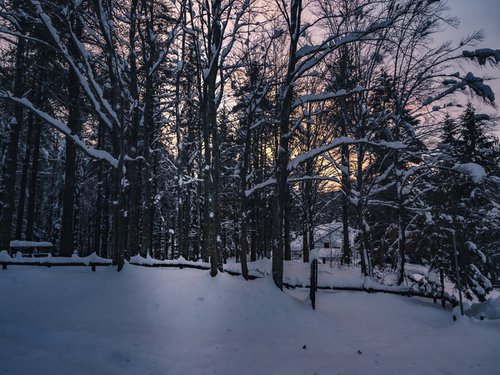 SNOW SUNSET by Fabio Accorrà