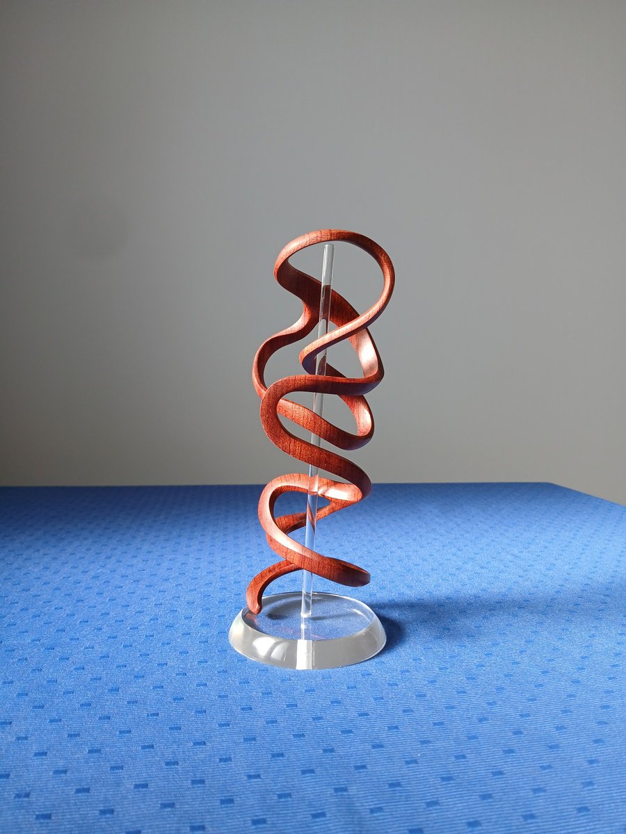 Abstract Wood Sculpture , Sharma By Massimiliano Capraro, 3 X 8, Artwork For Sale On Artfinder