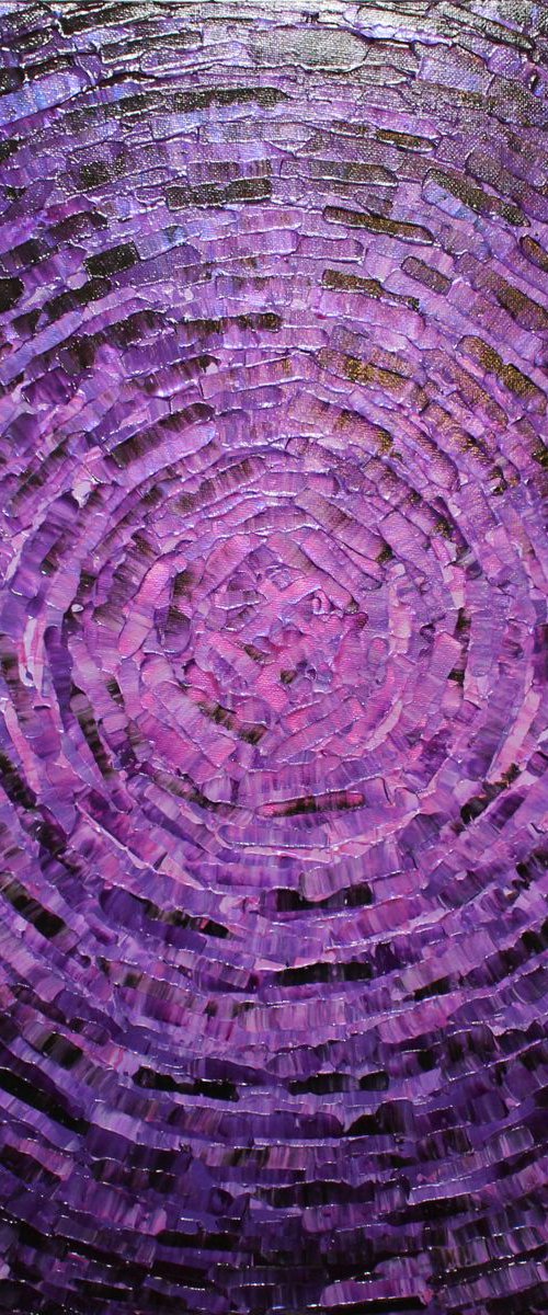 Shard of purple color by Jonathan Pradillon
