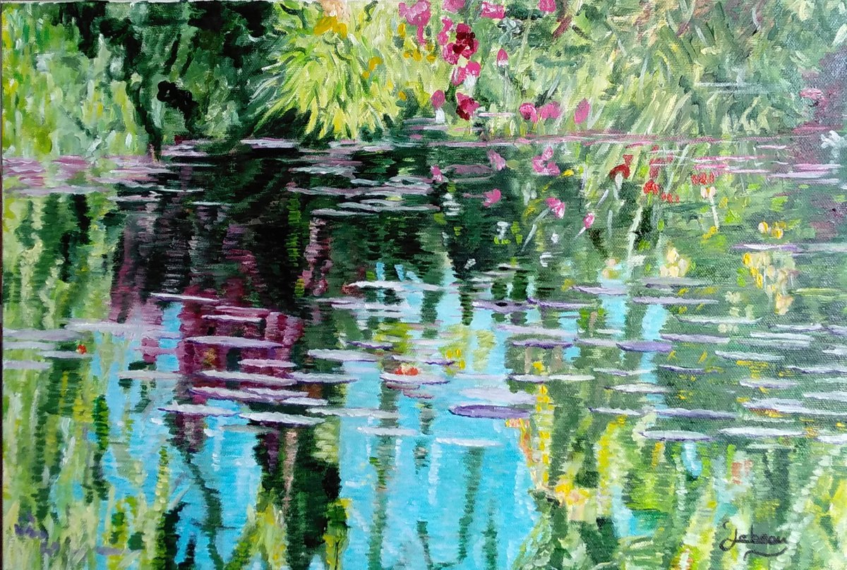 Impressionist reflections by Isabelle Lucas