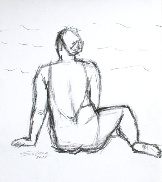 Sketches on Beach II