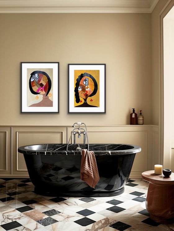 Selfie 8,9(Diptych)