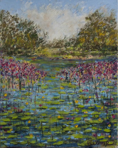 Lilly Pond in South Bohemia by Leo Baxiner