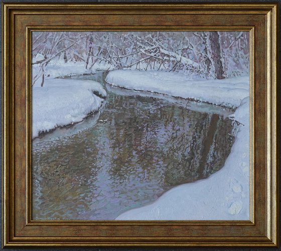 The Churilikha River flows