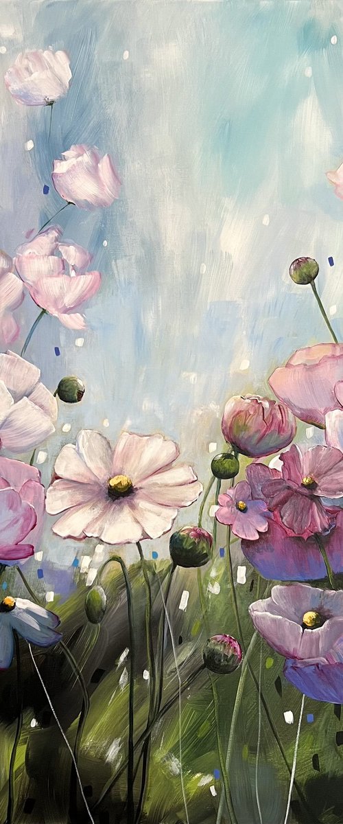 Poppies Land 4 by Sandra Gebhardt-Hoepfner