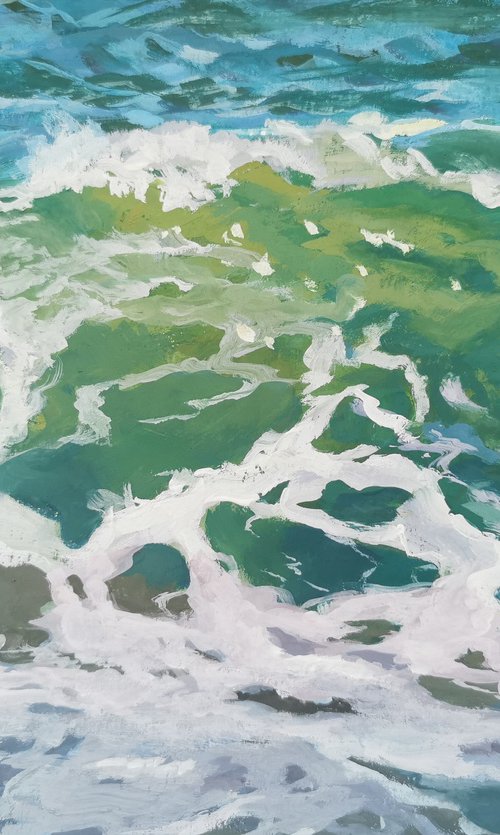 Wave study # 10 by David Fernandez Giron
