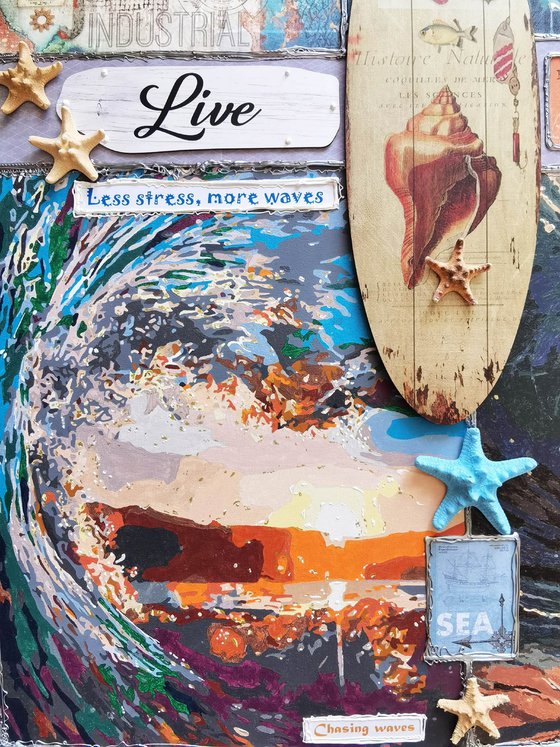 Ride your own wave. Surfing the Moment