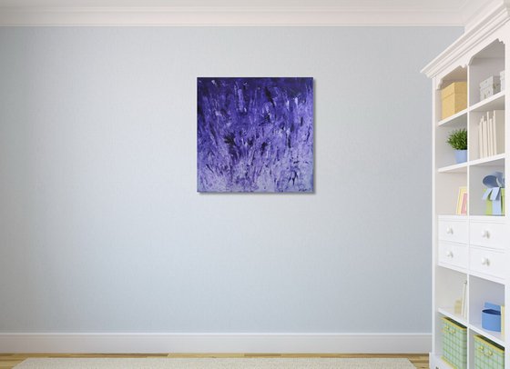 Purple Is The New Orange (80 x 80 cm) XL (32 x 32 inches)