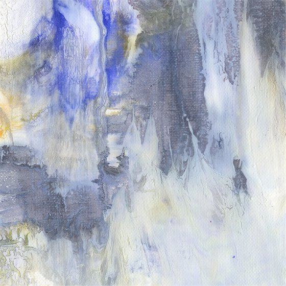 Mystical Moments 7 - Textural Abstract Painting  by Kathy Morton Stanion