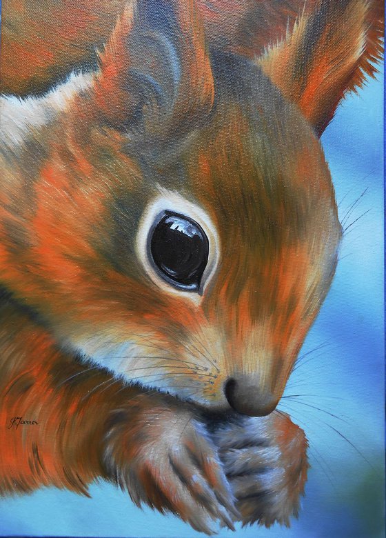 Squirrel #4 10x14