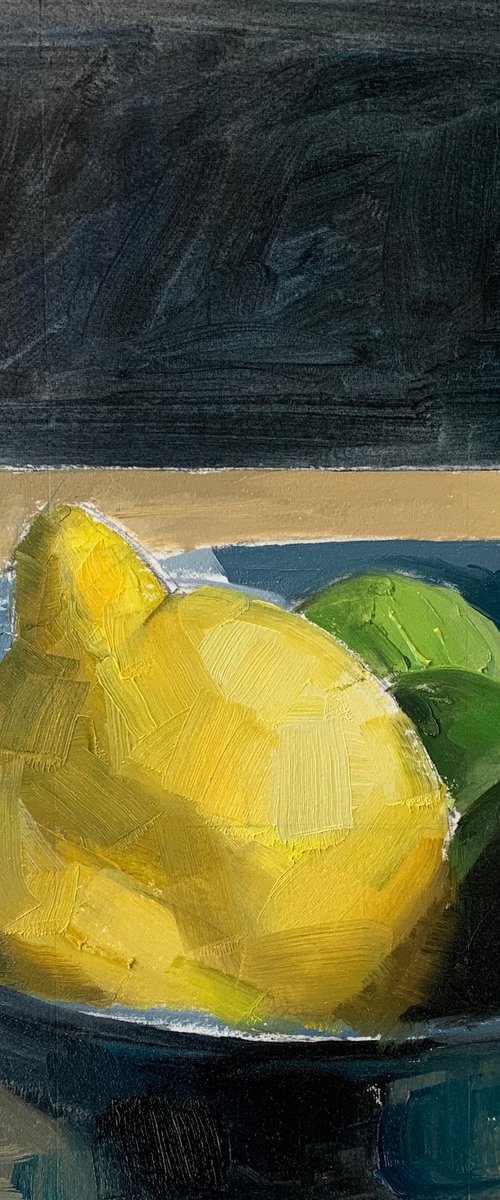 Two lemons by Simon Blackley