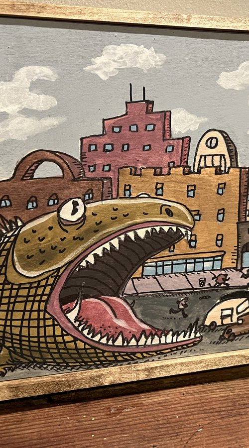 The Lizard King by Art of Aaron Wooten