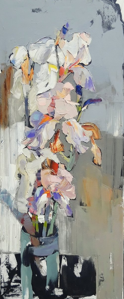 Irises. by Lesya Ros