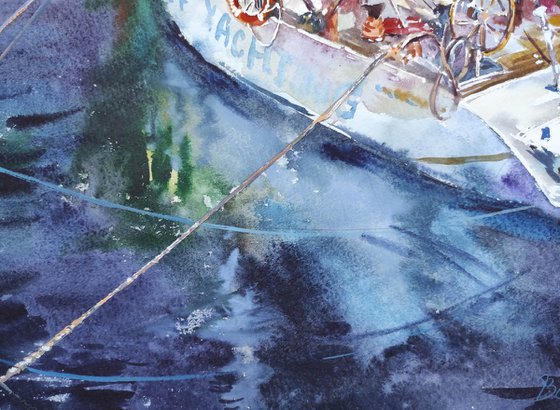 Summer Coolness At Sea