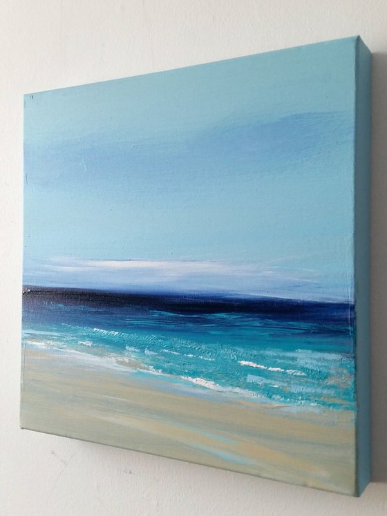 Gorgeous Day - Great gift for Beach Lovers; Modern Art Office Decor Home Seascape