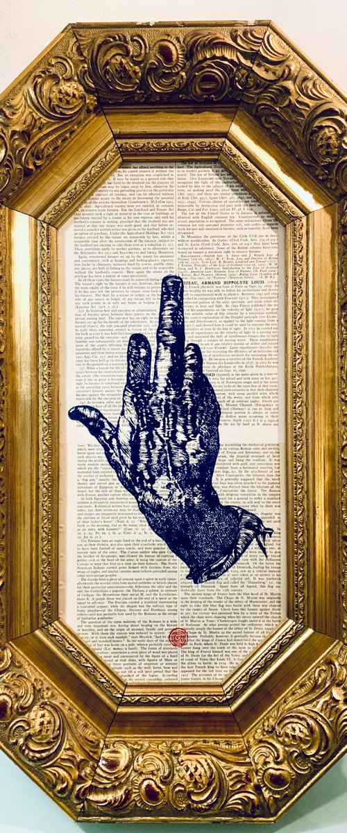 The finger by Greg Linocuts