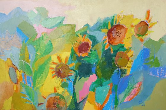 Sun flowers