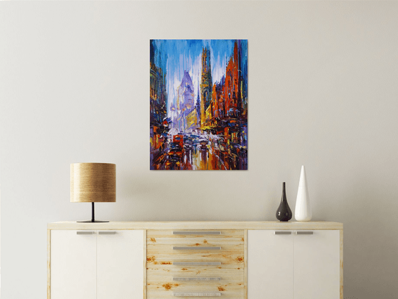 Modern rhythm of the old city