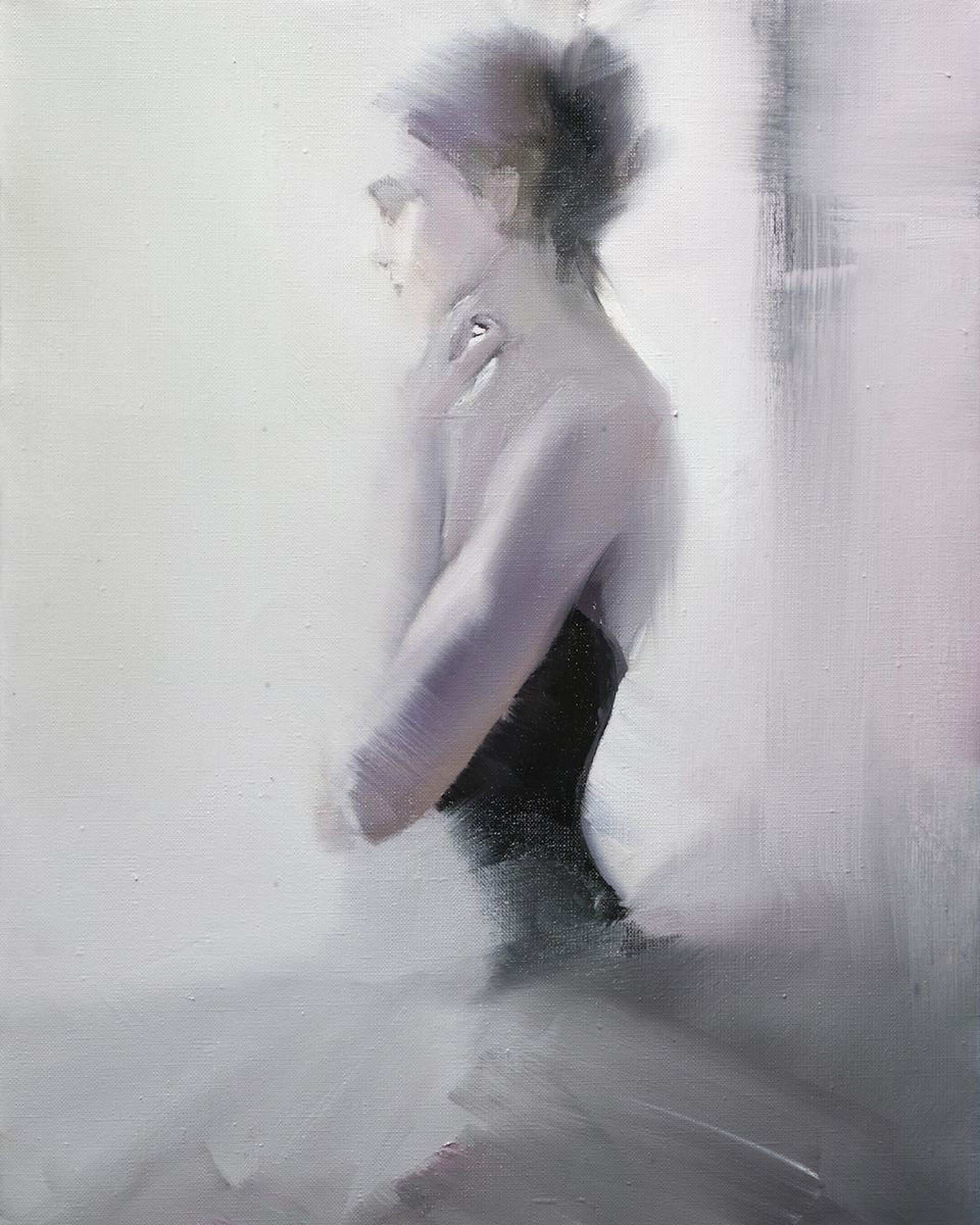 Woman Figure Painting Morning Smile 40x50 Cm Artfinder