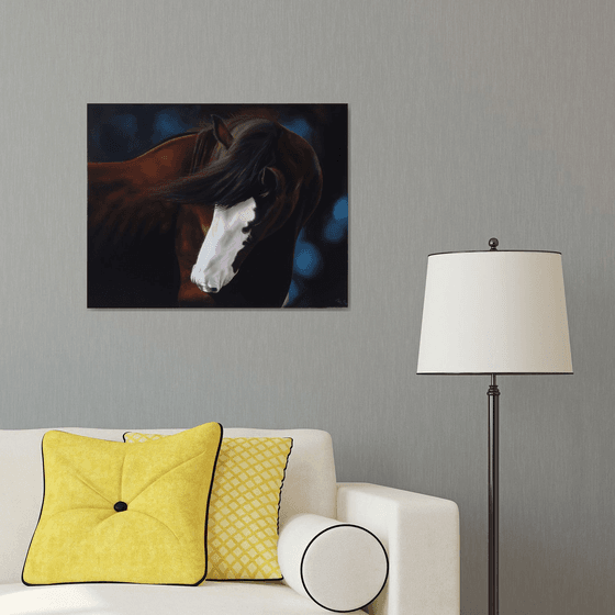 In the winter silence