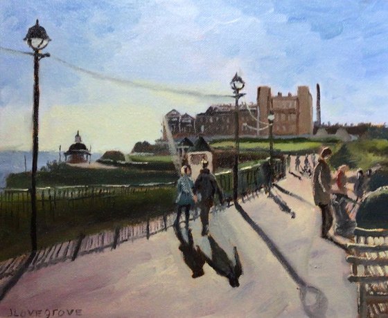 Afternoon light, Broadstairs. An original oil painting.