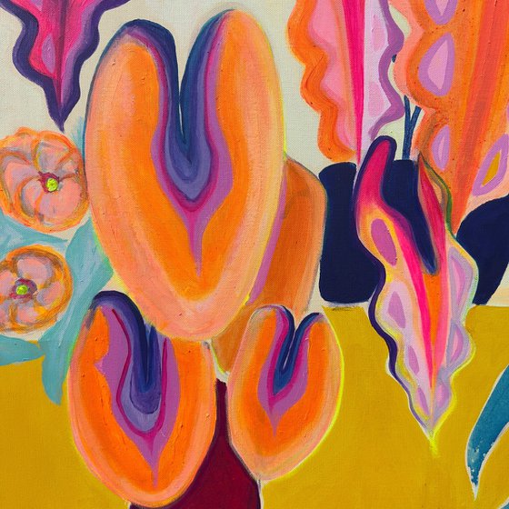 ‘Dopamine Dancing in Flower Pots’
