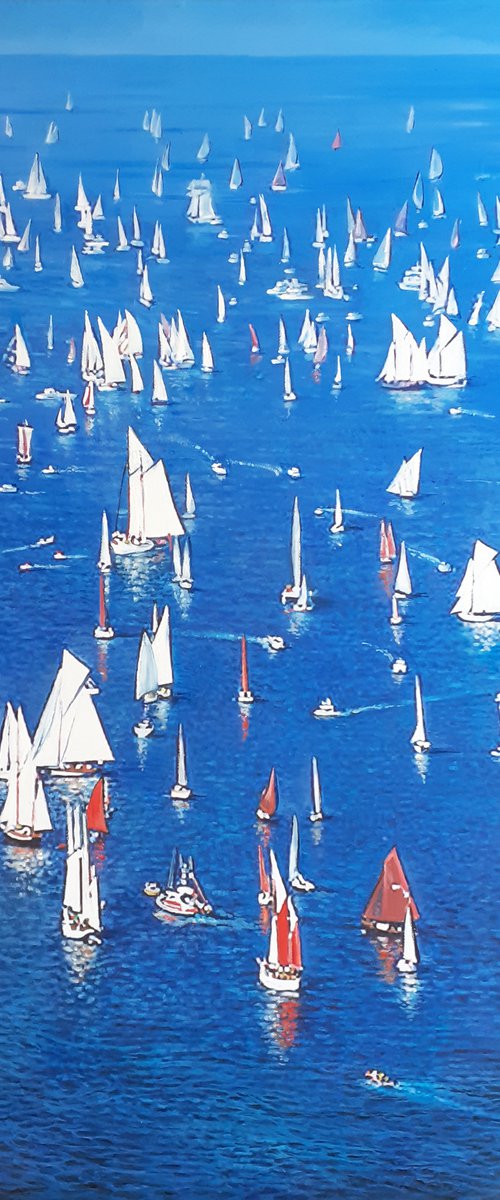 RACE ROUND THE ISLAND by Tatiana Rezvaya