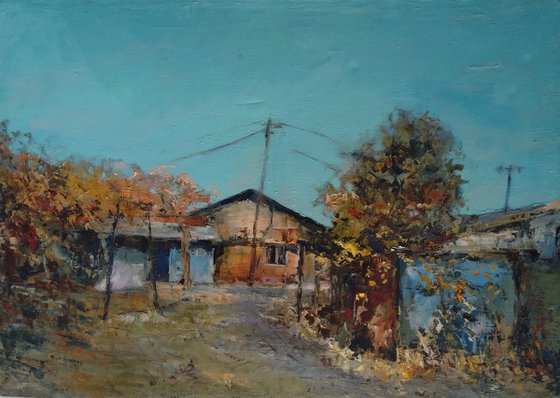 Landscape(40x60cm, oil painting, ready to hang)