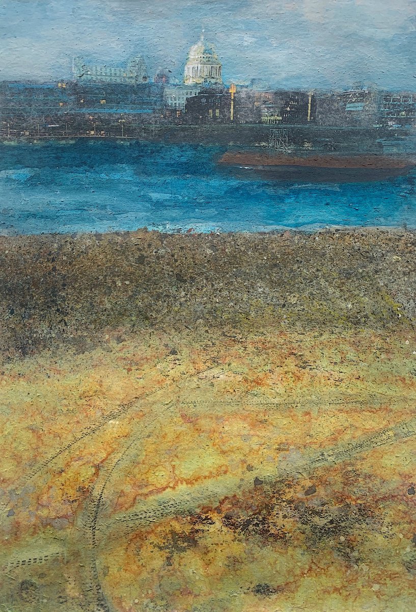 Impressionistic Cityscapes Painting By Suzsi Corio, 13 X 17", St Paul