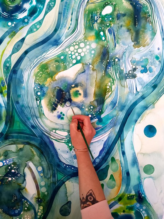 Turquoise motion 2