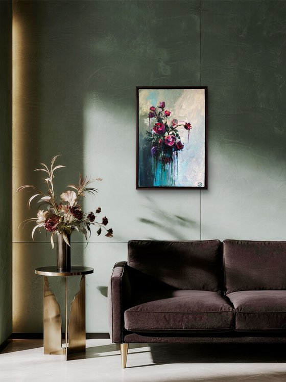 Flowing Roses III – Rose Bouquet