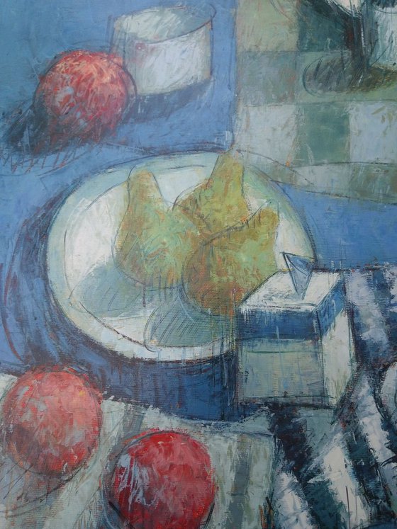 Still life(60x80cm, oil painting, ready to hang)