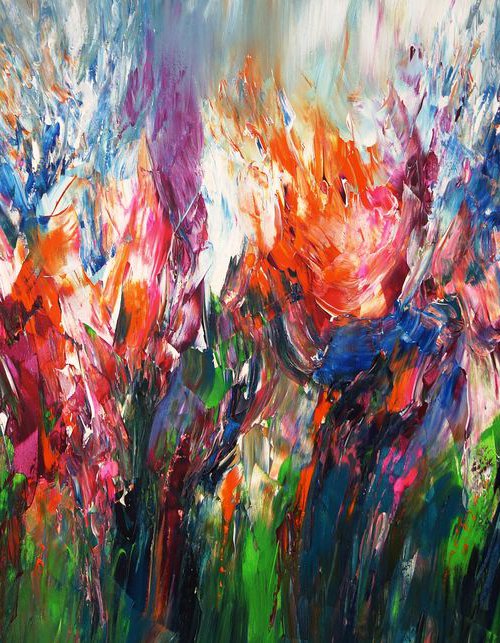 Mystery Flower Field L 1 by Peter Nottrott