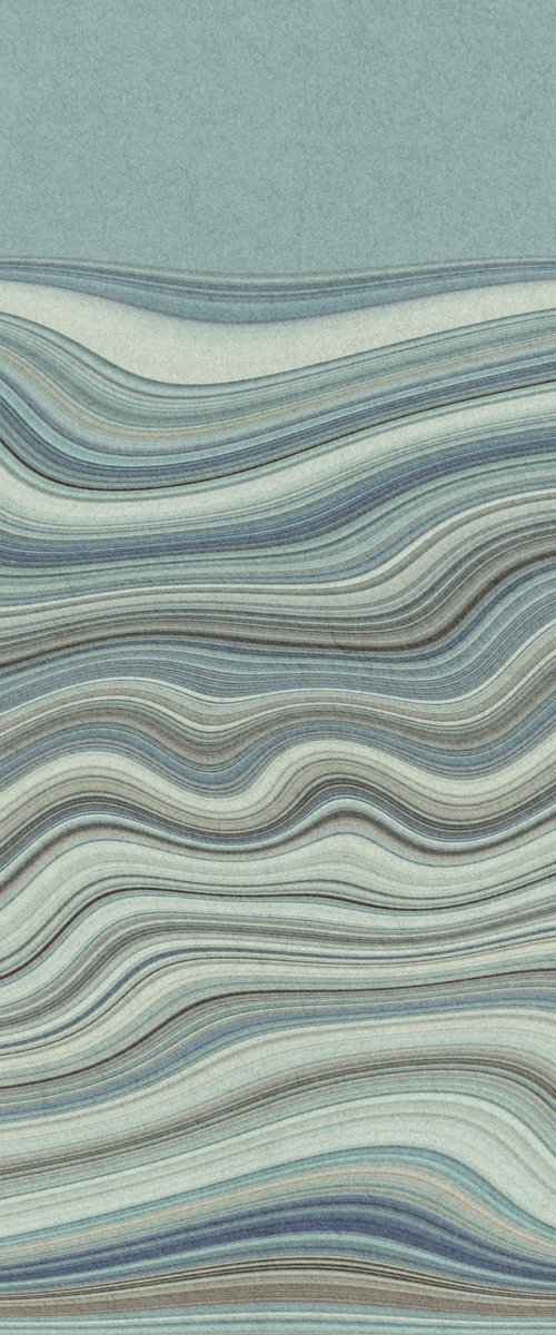 Wavy lines 3 by Lidiya Dmitrieva
