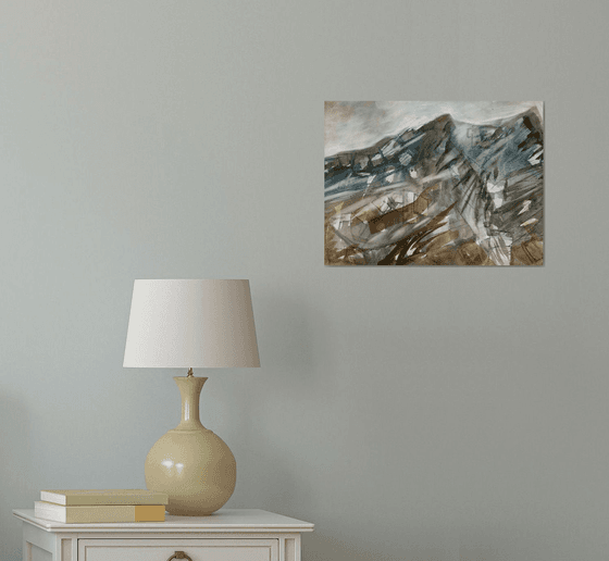 Cuillin Ridge Snow Storm