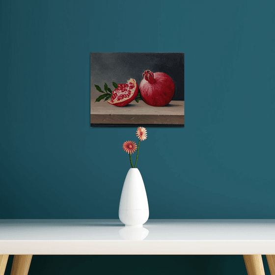 Still Life with Pomegranates