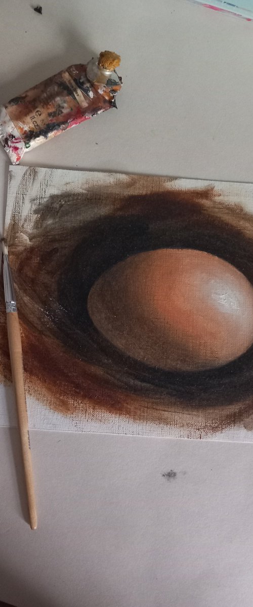 Egg Study by Jane  Elizabeth Cullum