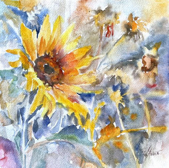 Golden sunflower